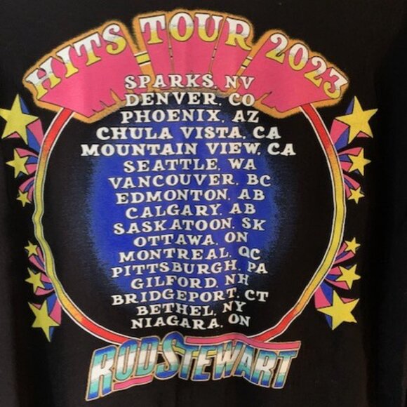 ROD STEWART MENS BAND TSHIRT - Picture 4 of 4